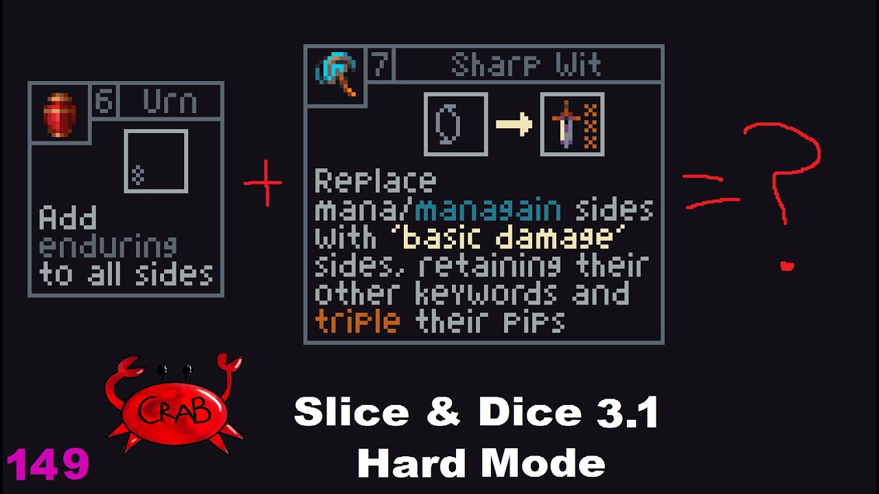 Someone Gotta Tell Me Why This Item Combo Doesn't Work... (Slice & Dice 3.1 Hard Mode Gameplay)