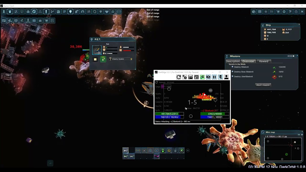 Darkorbit Unity Bot DarkEdge
