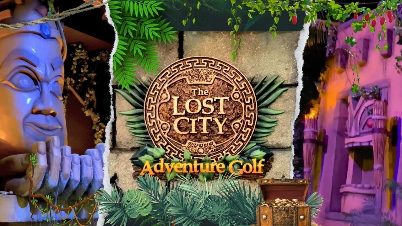 The Lost City Adventure Golf Belfast Northern Ireland
