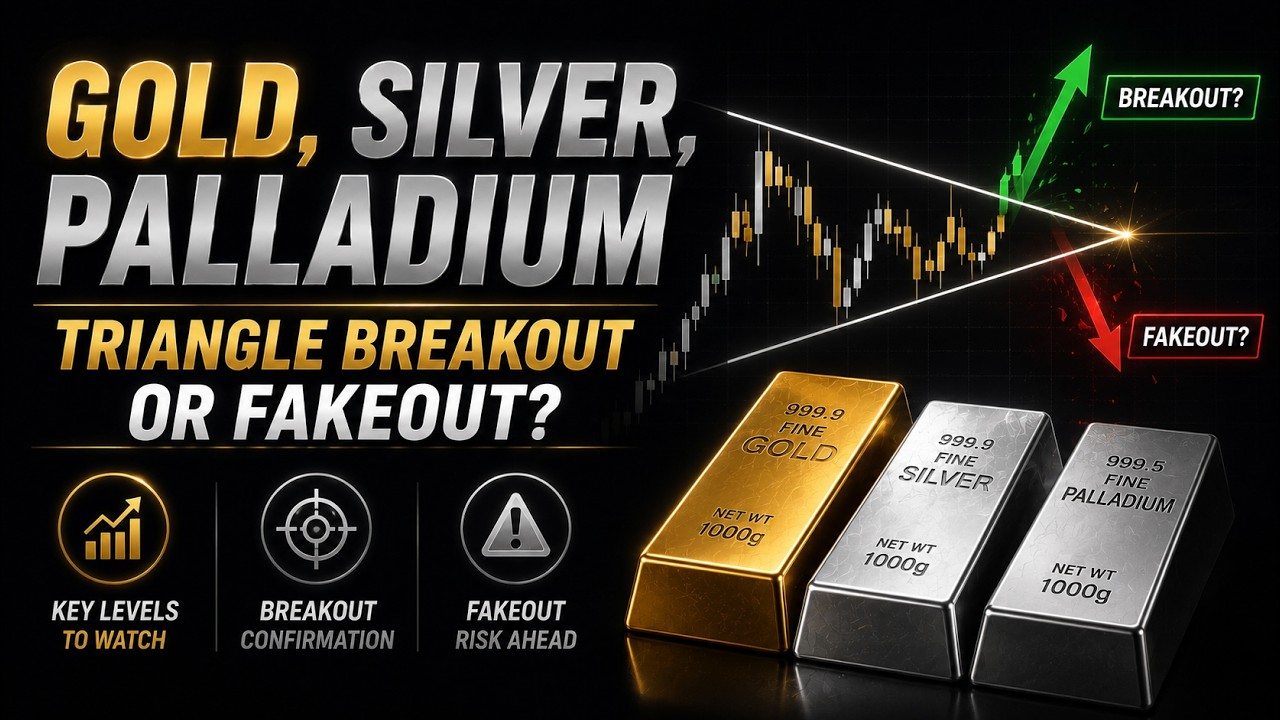 GOLD, SILVER & PALLADIUM | Intraday Analysis: Bullish Market Confirmed at These Price Levels?