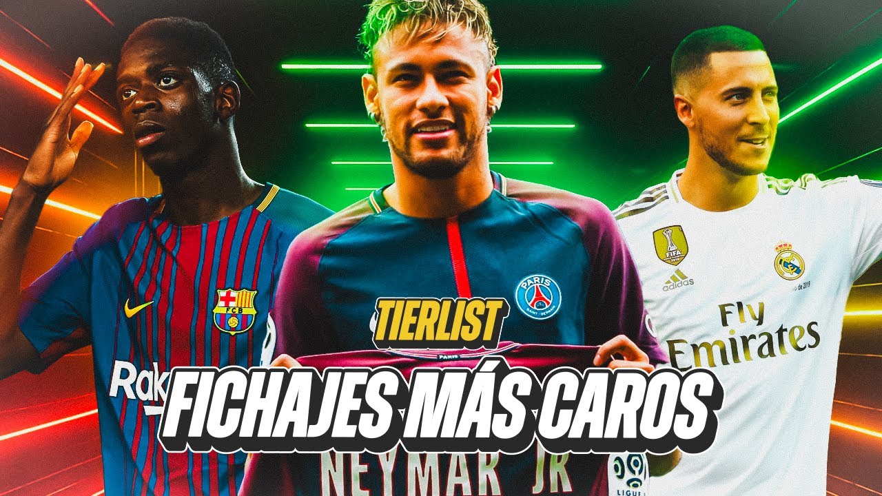 VALORAMOS LOS 50 FICHAJES MÁS CAROS DE LA HISTORIA