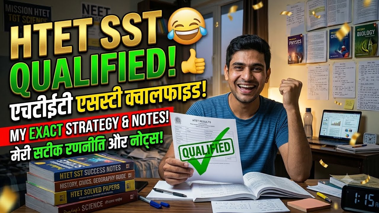2025 HTET qualified ho Gaya mera