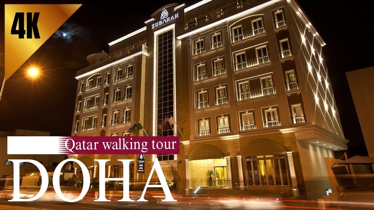 DOHA, Qatar 🇶🇦 bin Mahmoud – Luxury & Lights | 4K Walking Tour