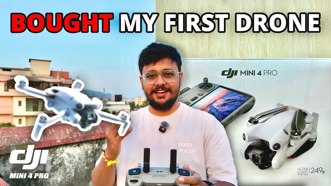 DJI Mini 4 Pro | My First Drone! Unboxing & First Impressions 🔥