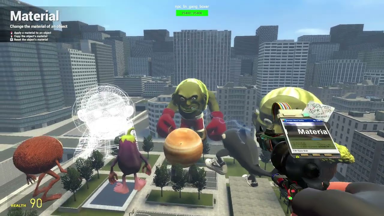 WHO IS GUESS LIN GANG MELON BOXING, TANK in Gmod! #shorts #shortvideo #skibiditoilet #skibidi