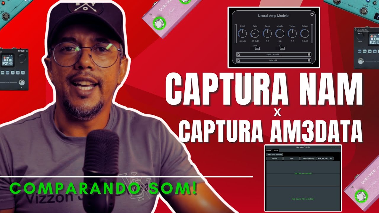 COMPARANDO CAPTURA NAM x CAPTURA AM3DATA - TANK-G/BLACKBOX/TANK-MINI #mvave #neuraldsp #am3