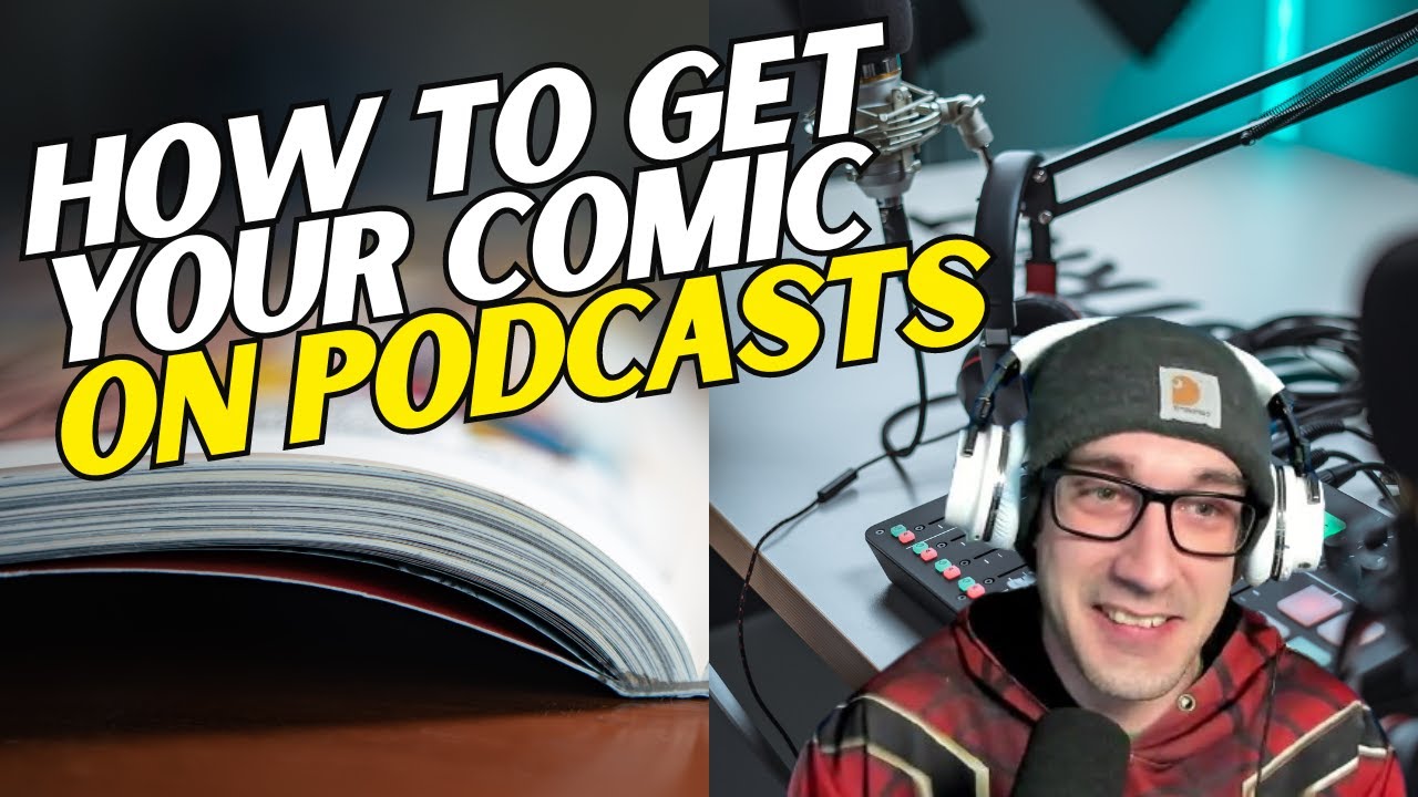 How To Get Your Indie Comic Books On Podcasts and Interviews