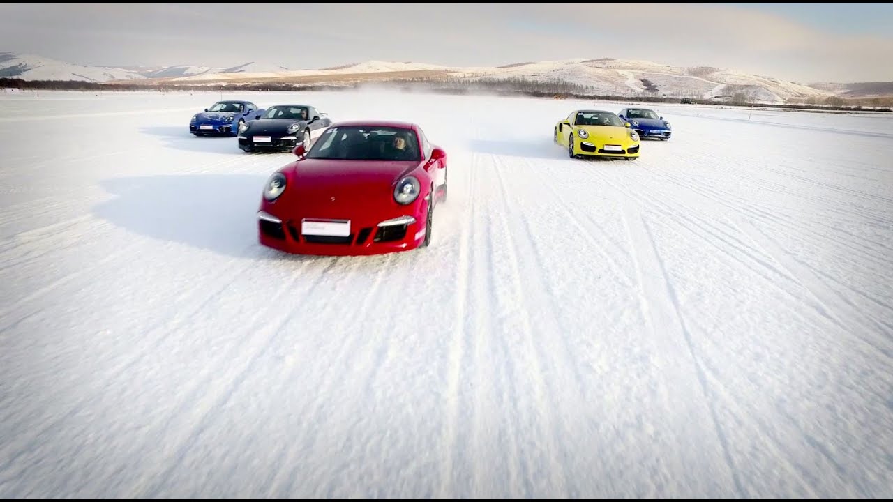 Porsche Snow Force in Yakeshi, Mongolia