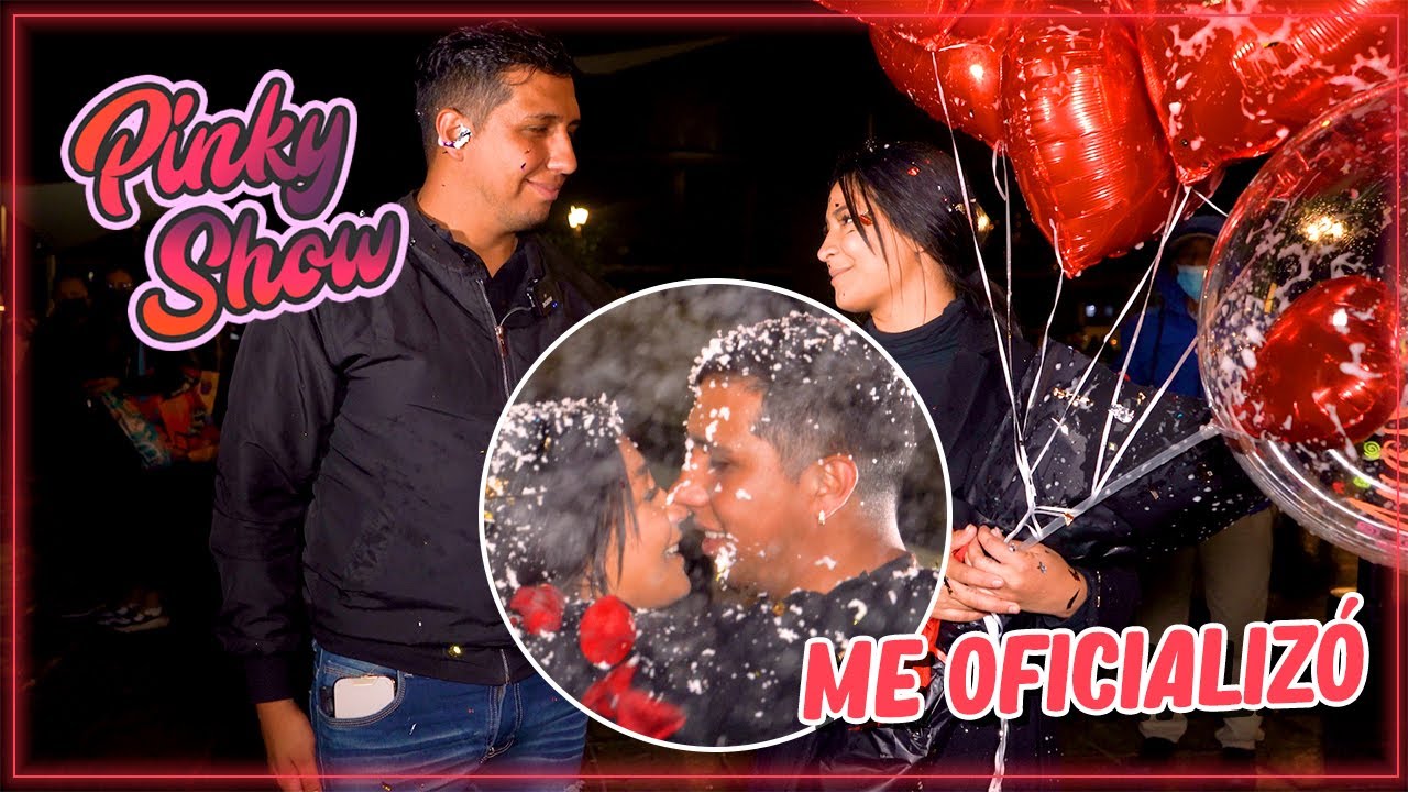 ASÍ FUE COMO PINKY SHOW SE ME DECLARO EN VIVO 😍🥰 | La mejor sorpresa de amor | Vitteri Ponce