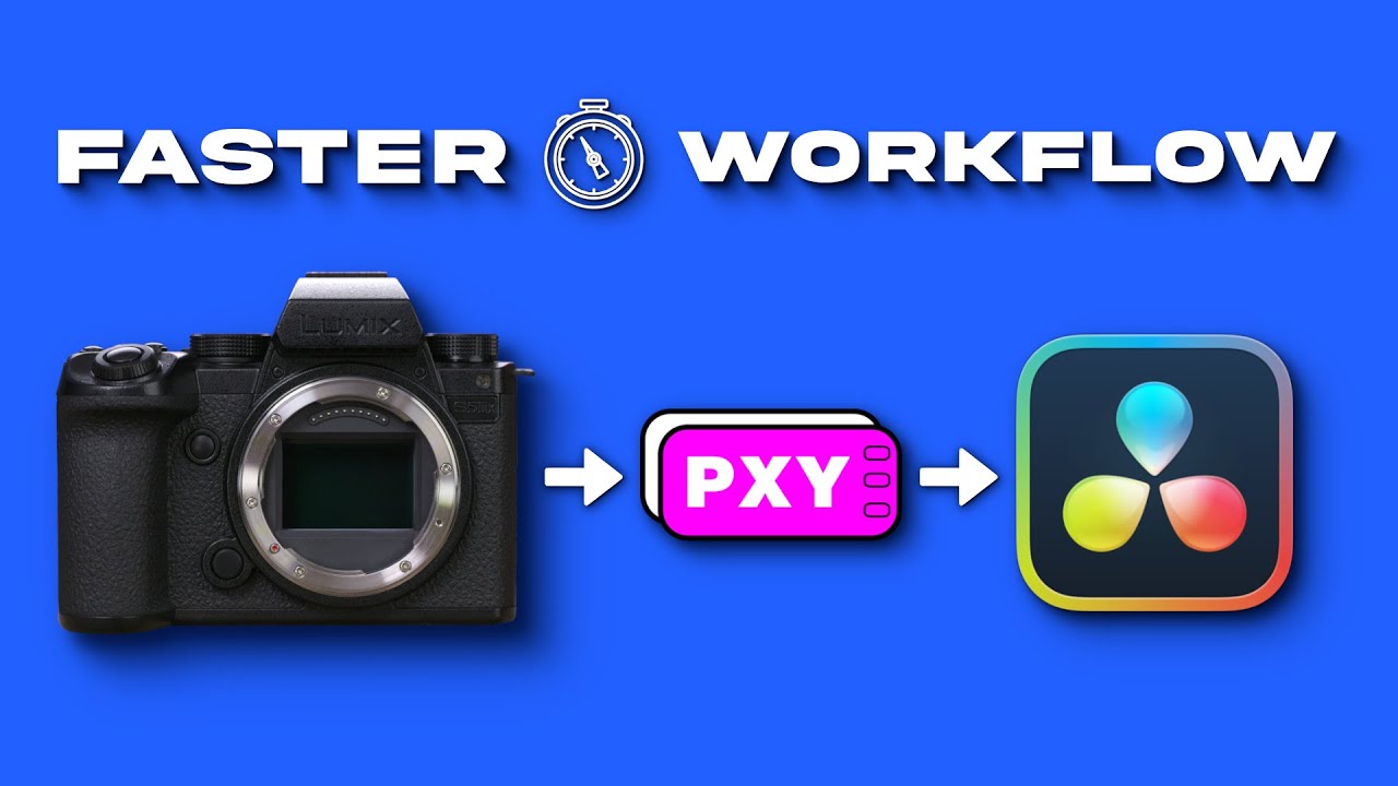 Link Panasonic S5iiX Proxies in DaVinci Resolve | Faster Editing Workflow 💻
