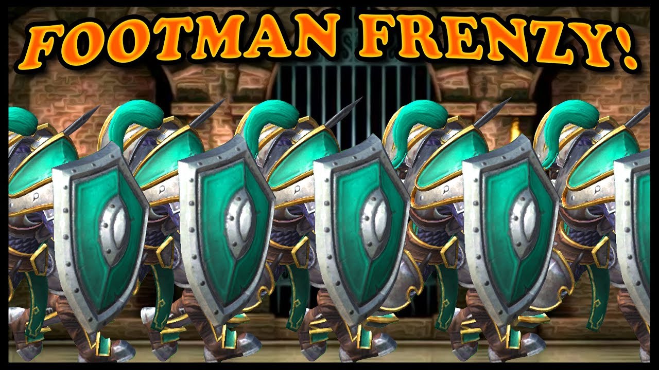 Grubby | Reforged Beta | Footman FRENZY!