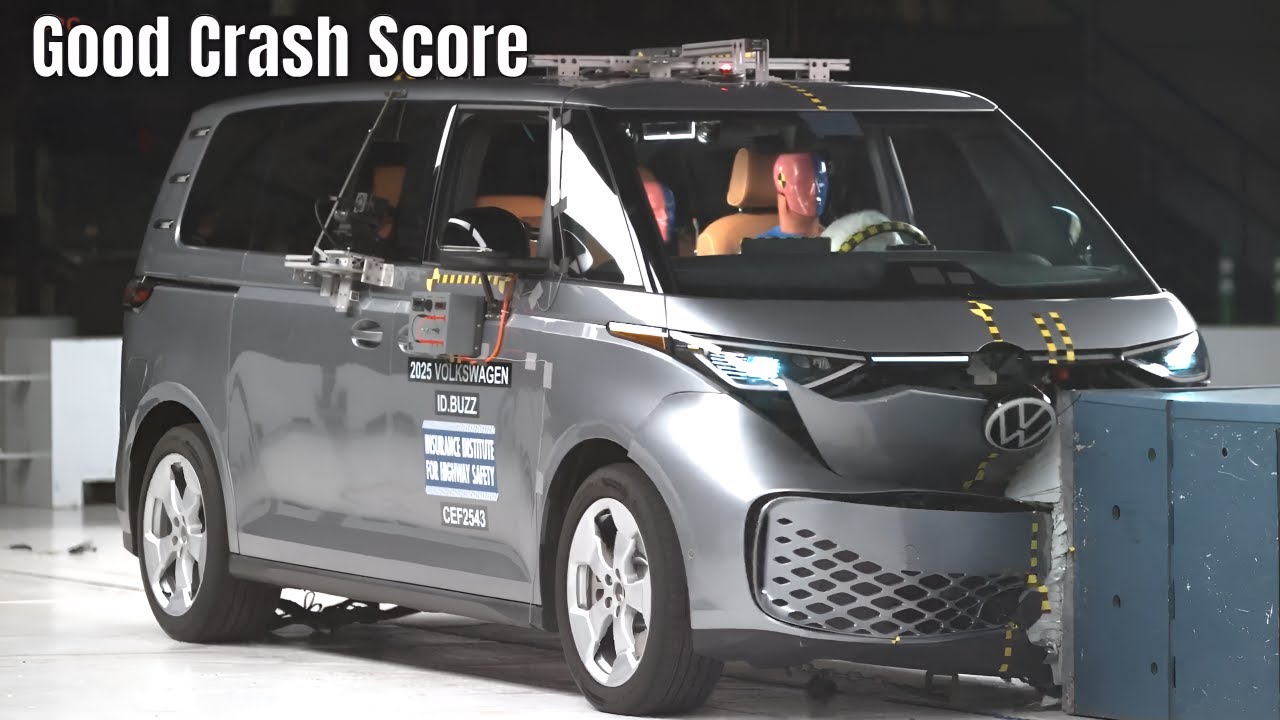 2025 Volkswagen ID Buzz Crash Tests: IIHS Results You Need To See
