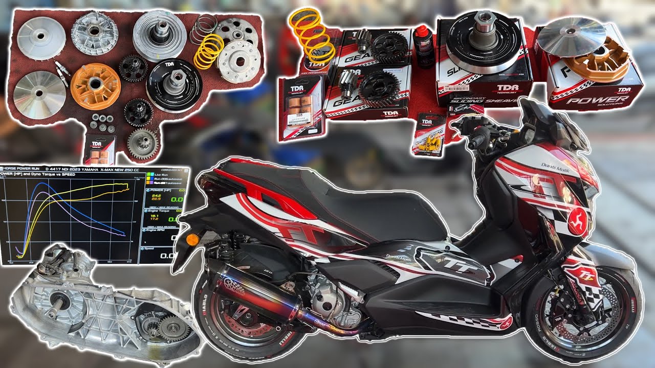 Naik 2HP !? Project Performa - Upgrade Kirian Full | Xmax 250