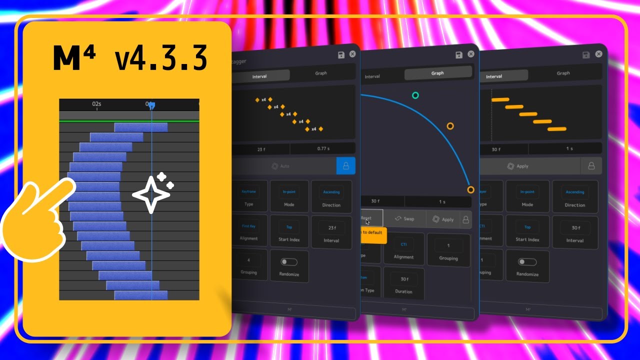 Motion v4.3.3 &mdash; update overview (M⁴) &mdash; Stagger & more!