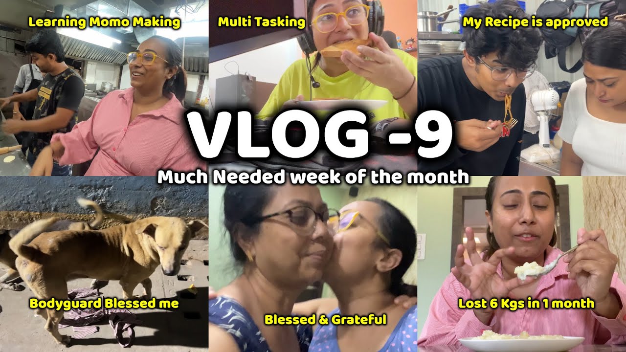 VLOG-9 «Похудела на 6 кг, Mummy ko Unlimited Pyaar, Приготовление момо, Моё блюдо одобрено и мног...