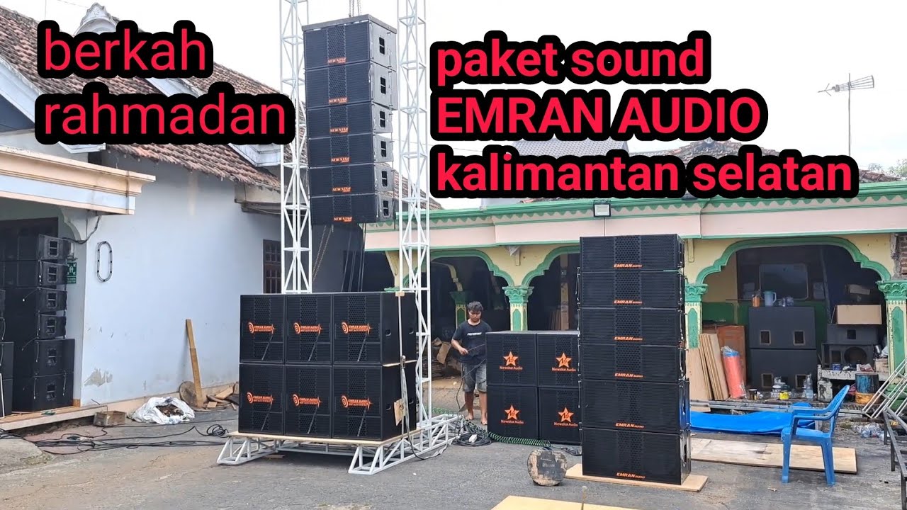 Paket sound system murah || emran audio  kirim ke kalimantan