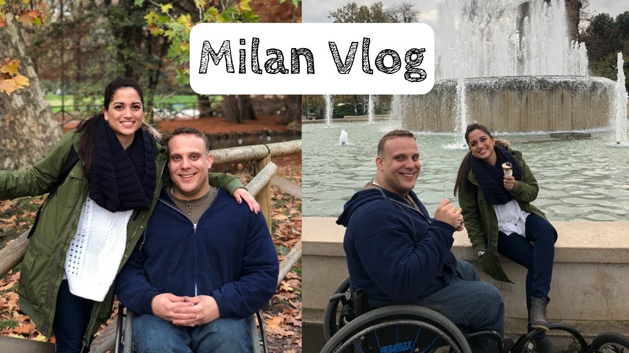 Our First Time in Europe | Touring Milan in Wheelchair