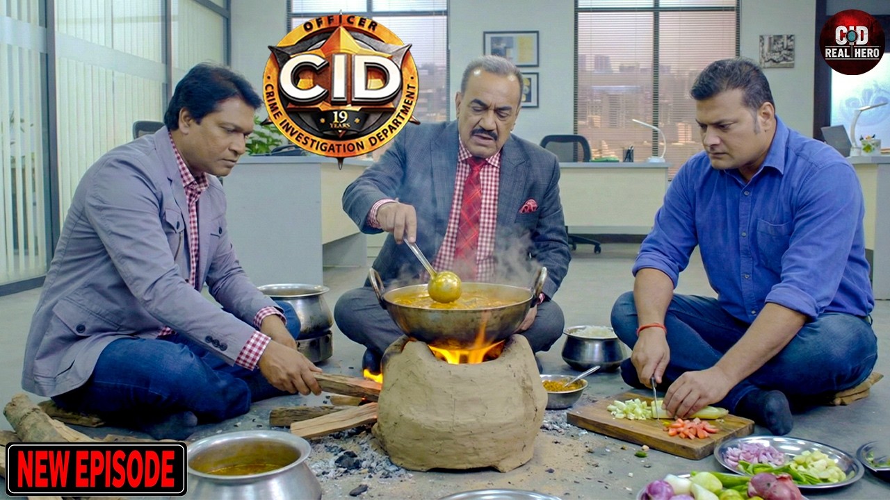 ACP प्रद्युम्न, दया और अभिजीत ने मिलकर चूल्हे पर खाना बनाया | CID | सी.आई.डी. | Latest Episode