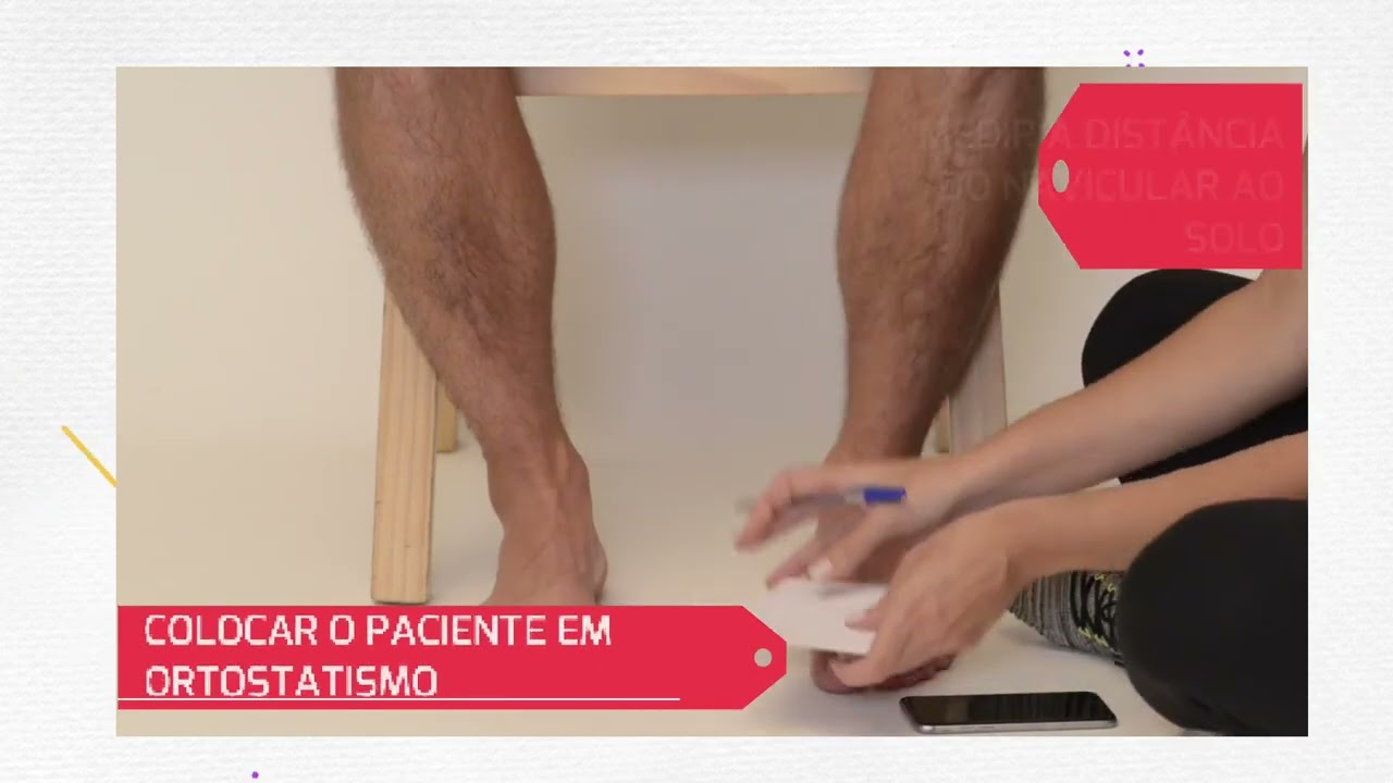 Como realizar o teste de queda do navicular? | Phast APP