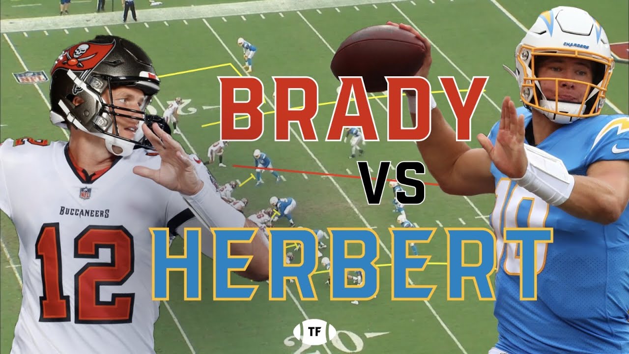 Film Study: Justin Herbert and Tom Brady trade BOMBS