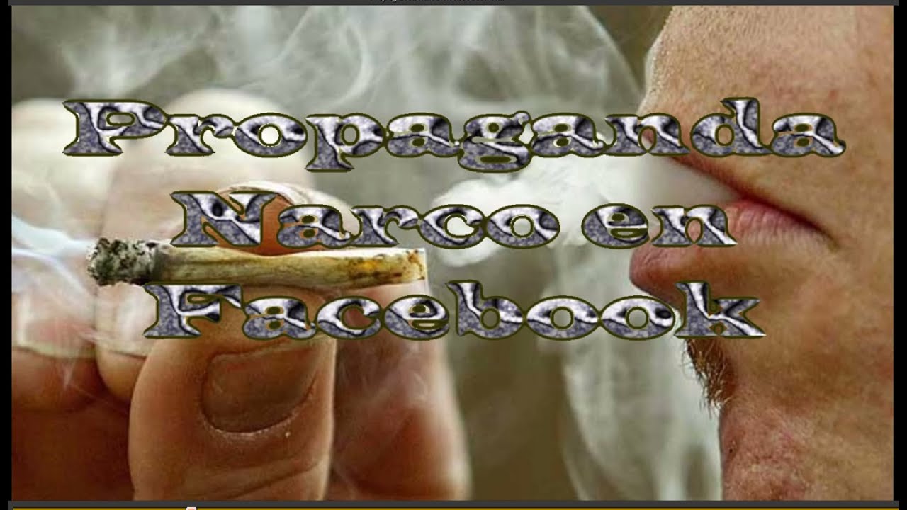 Propaganda Narco en facebook