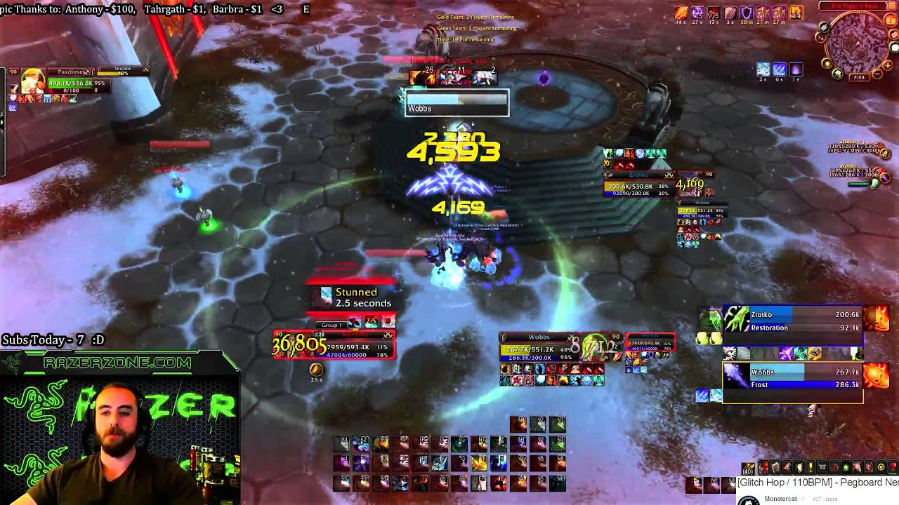 Bajheera - INSANE Enhancement Survival in 2v2 Arena - 5.4.7 Shaman PvP
