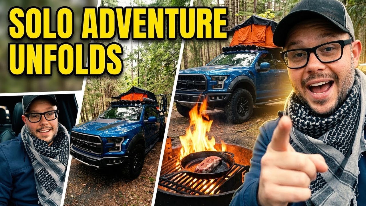 Overlanding in Ford Raptor: Episode 1 - First Camp