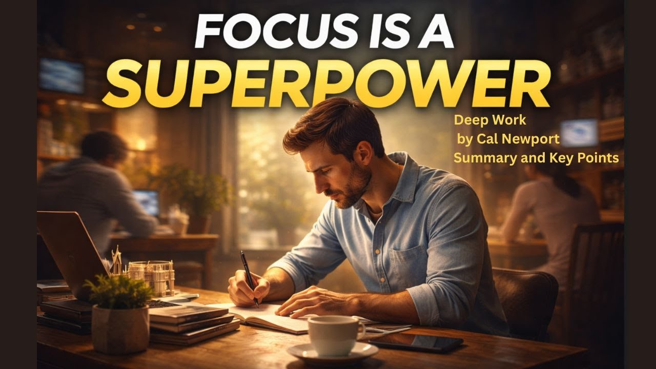 Deep Work by Cal Newport Book Summary and Key Points
