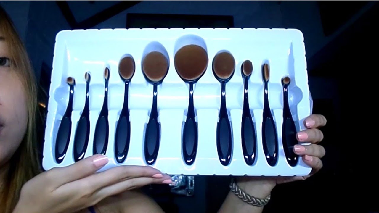 Oval Brush Set| Artis Brushes Dupes | First Impression & Demo