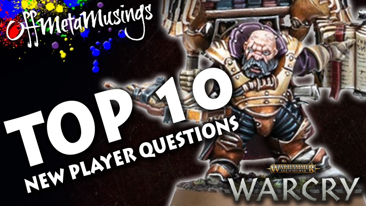 WARCRY: The Top 10 New Player Questions. Off Meta Talk #1