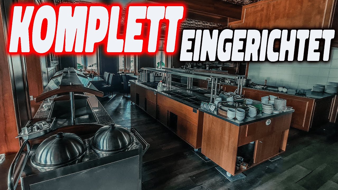 CHINA RESTAURANT noch KOMPLETT eingerichtet 😱 - was ist hier passiert?