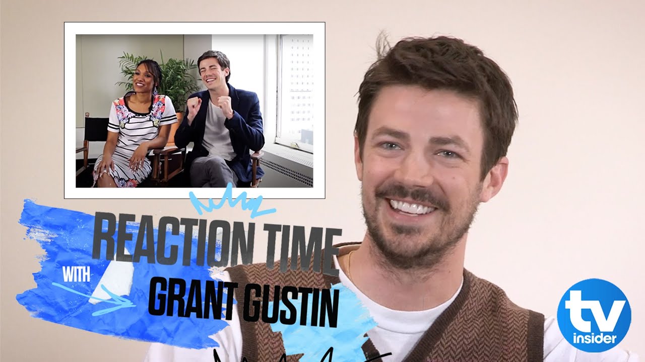 Grant Gustin watches one of his first THE FLASH interviews | TV Insider