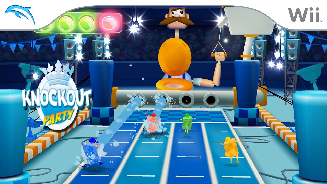 Knockout Party (EUR) | Эмулятор Dolphin 5.0-12145 [1080p HD] | Nintendo Wii