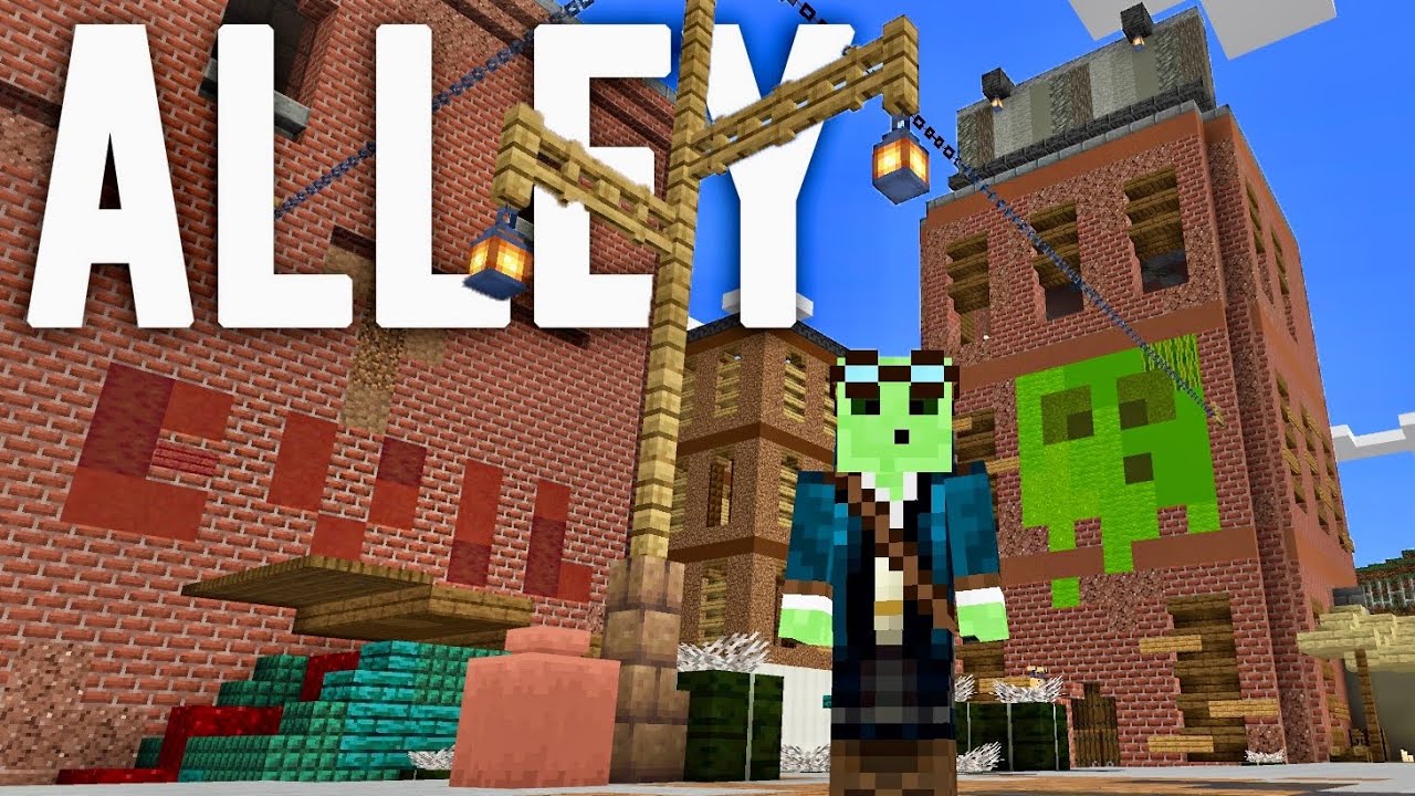 Making a Disgusting Alleyway! - Let's Play Minecraft 660
