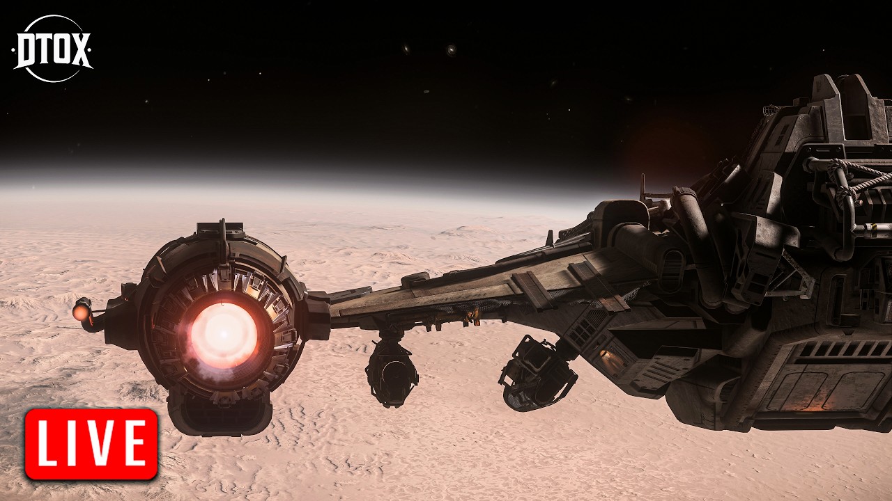🔴LIVE - A Little Star Citizen Basher Bounty Hunting