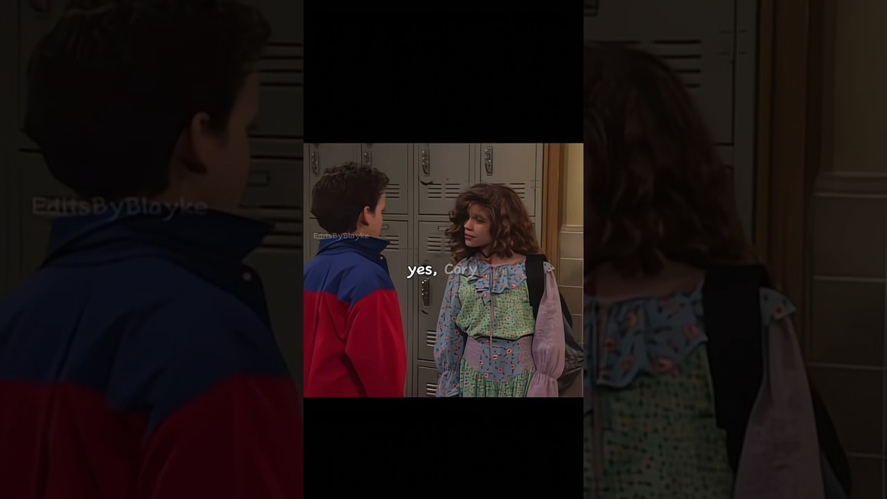 boy meets world Cory and Topanga edit! 🩷🌟 