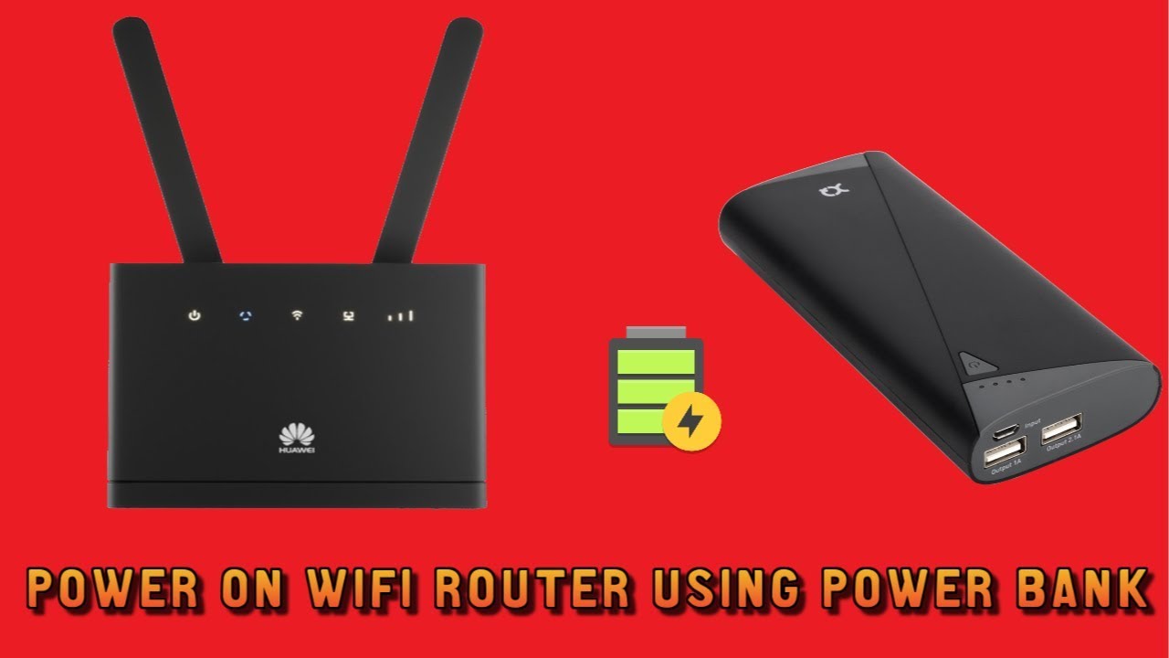 How to Power On WiFi Router using Power Bank | Gadget Show