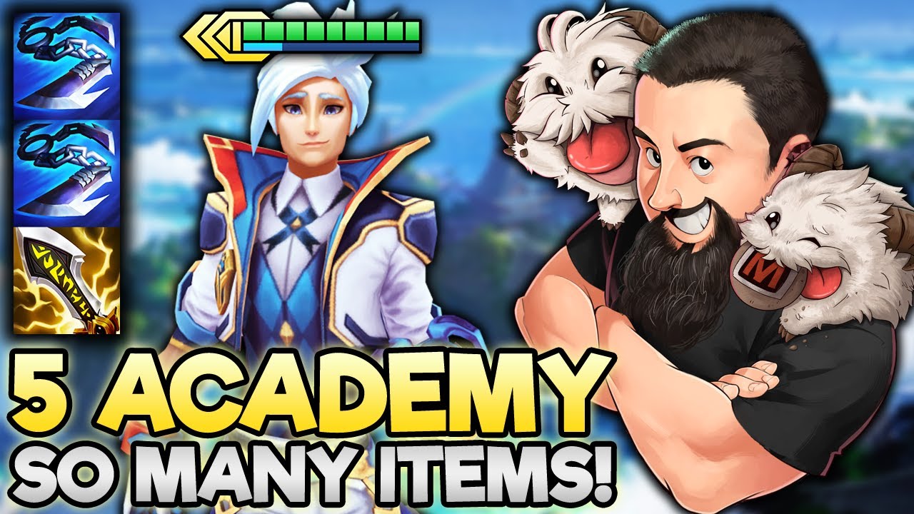 5 Academy - How Many Giant Slayers Do You Want? Yes. | TFT Into the Arcane | Teamfight Tactics