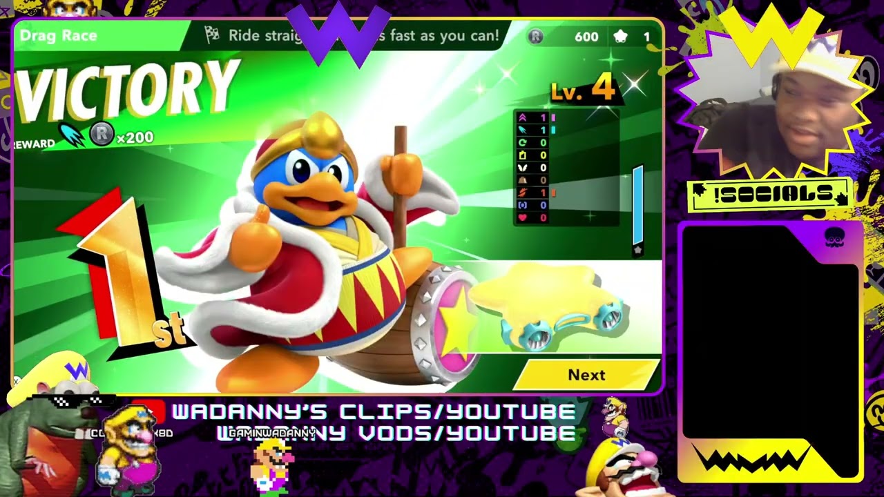 Off the Clock with WaDanny (HAPPY NEW YEARS!!): Kirby Air Riders  Story Mode Longplay (maybe)