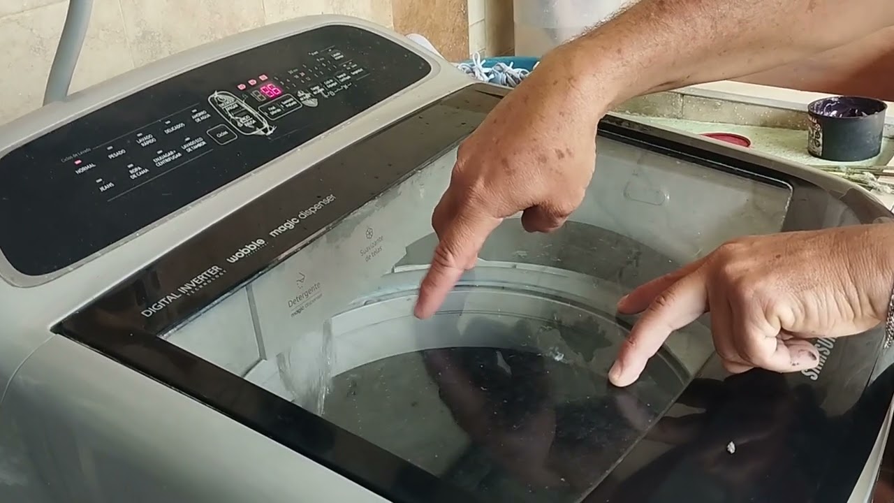 Cambio amortiguadores lavadora Samsung inverter
