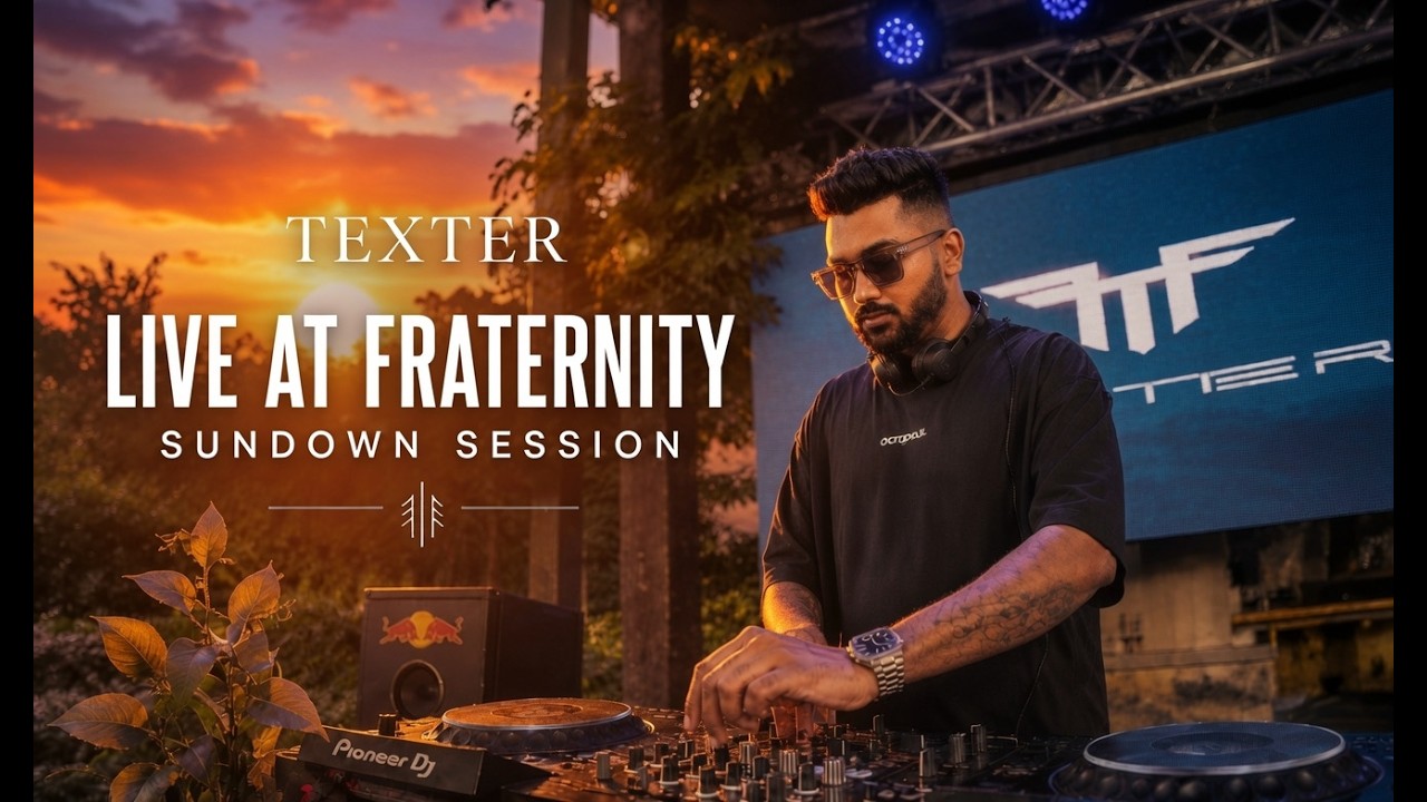 TEXTER Sundown Session | Live at Fraternity Event | 31.05.2026