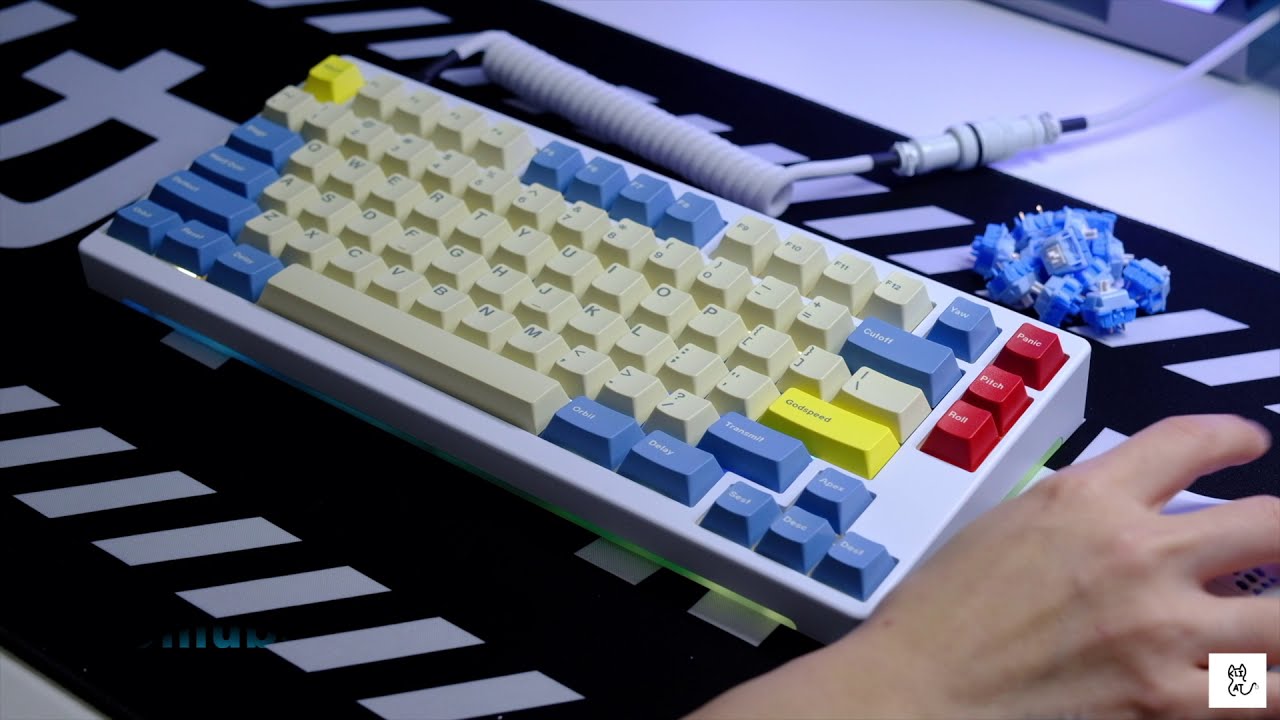 Kinetic Labs Penguin Tactile Switches Sound Test - Lubed vs. Unlubed