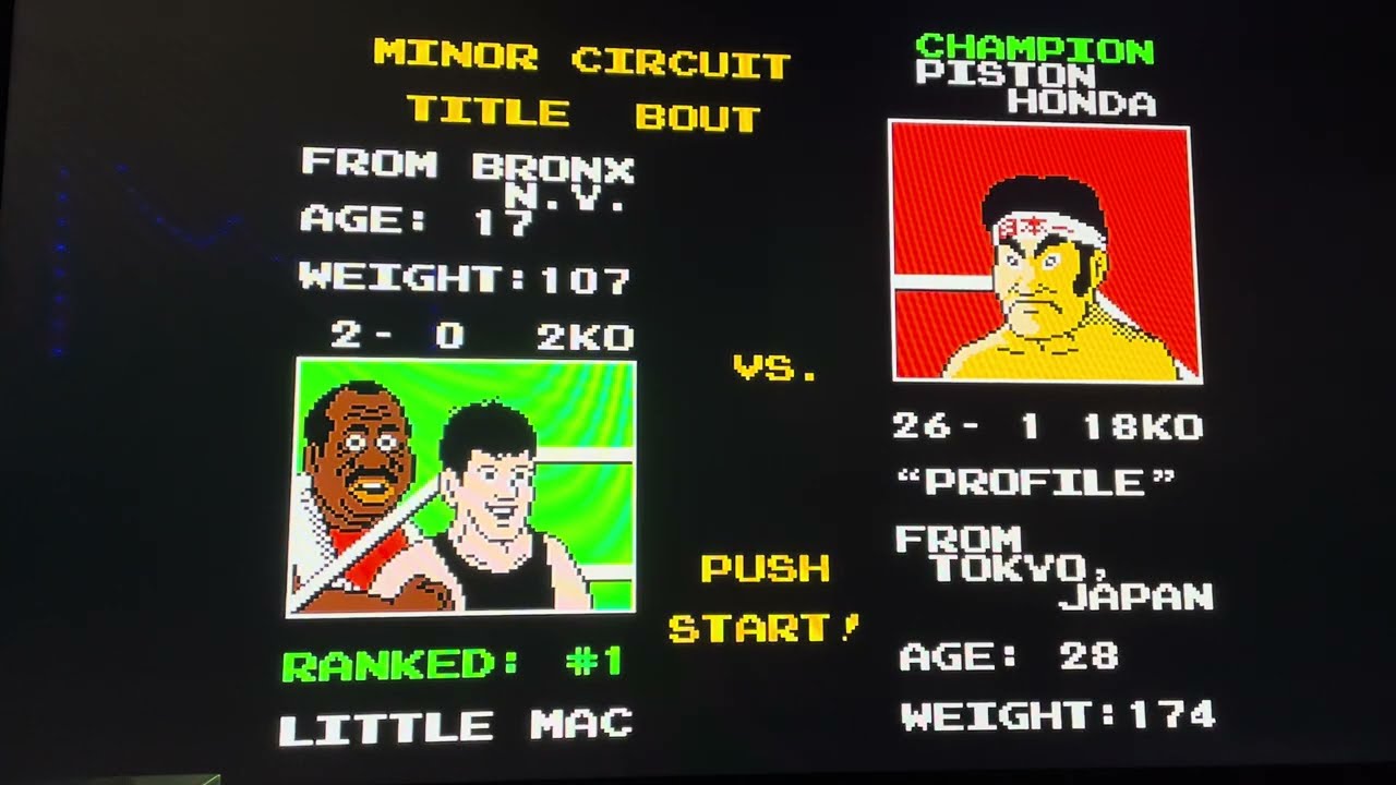 Punch-Out!! Ft Mr Dream: Piston Honda 1 Dodgeless