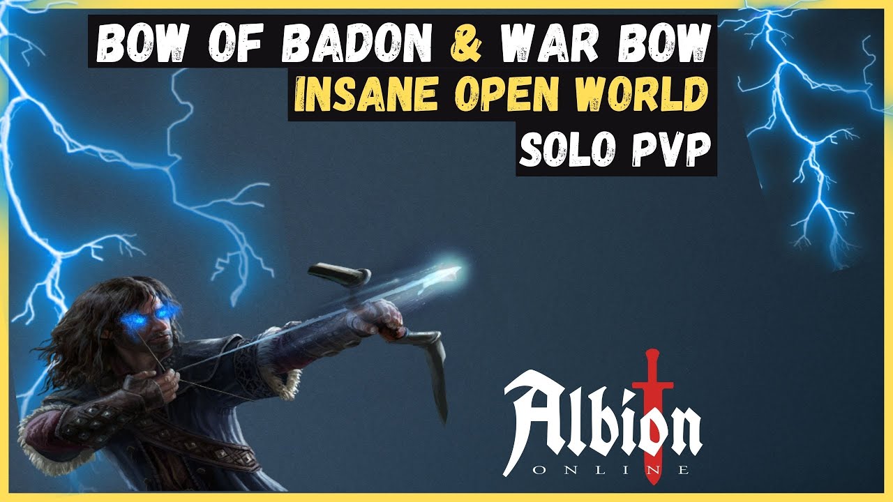 AFTER ALL, THE BOW OF BADON AND WARBOW ARE STILL A GOOD WEAPON  | ROAMING SOLO PVP  | ALBION ONLINE