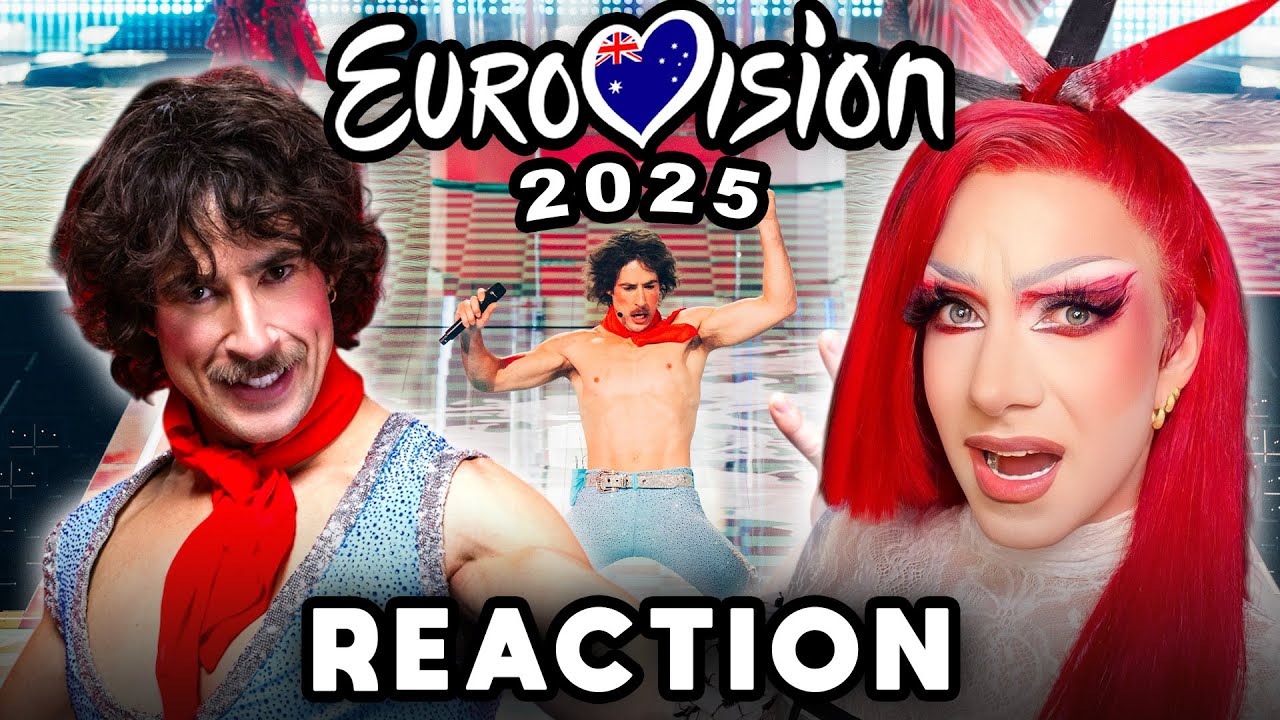 Go-Jo - Milkshake Man (LIVE) | Australia 🇦🇺 | Eurovision 2025 REACTION