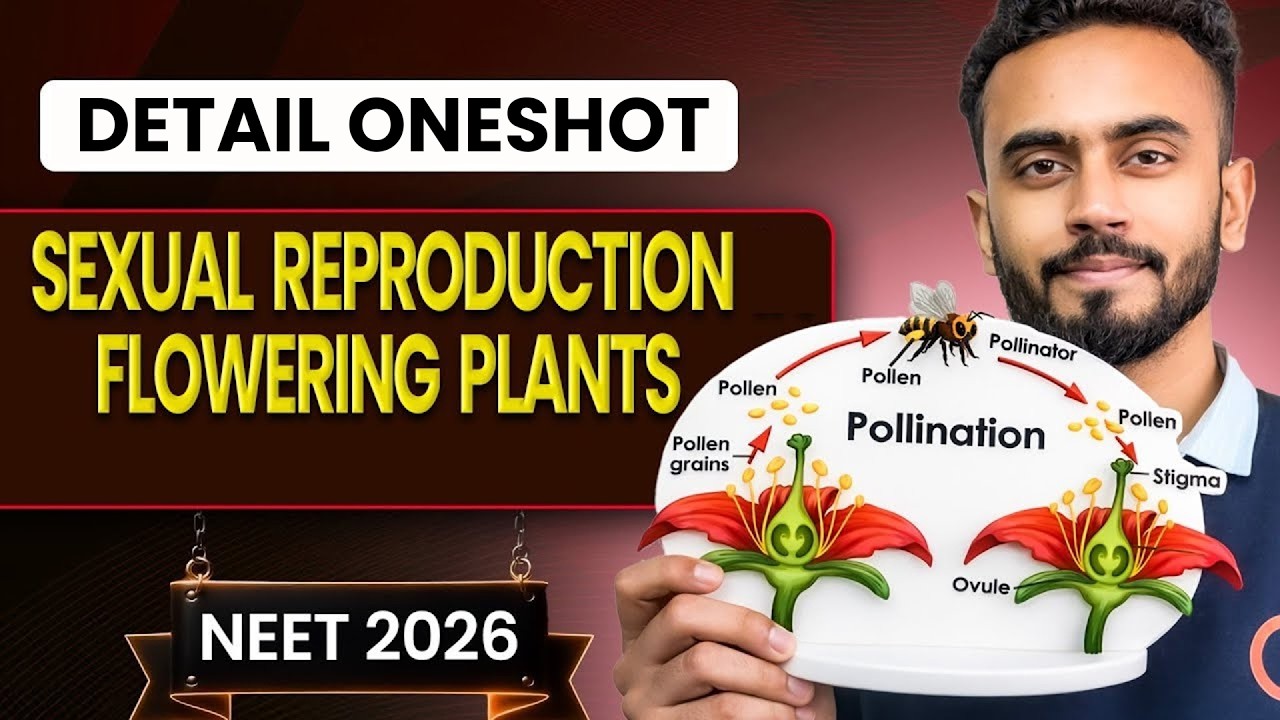 Sexual Reproduction in Flowering Plants Oneshot for NEET | Yoddha 2026 | Siba Sir