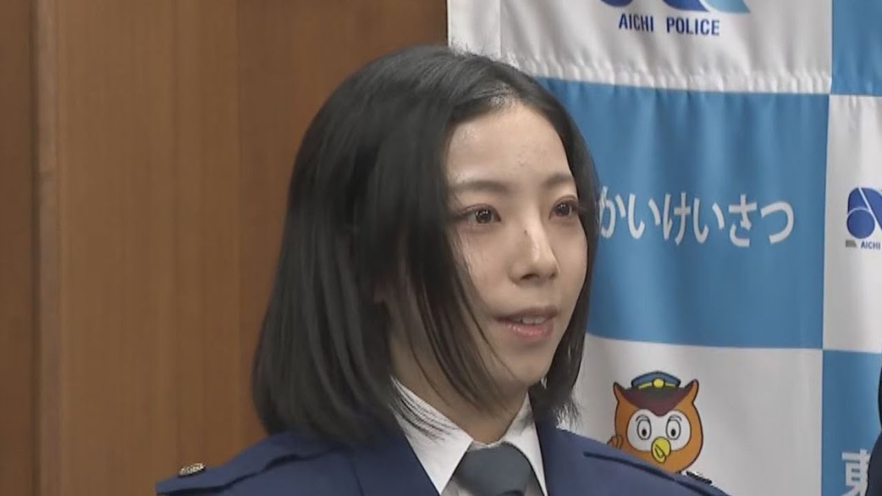 警察官姿の“りくりゅう”「違和感ないよ」「似合っていてかわいい」木原龍一選手の母校で一日署長 三浦璃来選手のサプライズ登場に歓声  愛知・東海市名和小学校