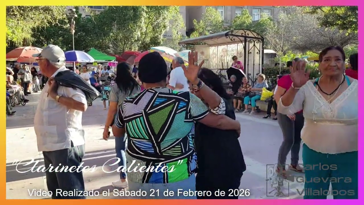 Baile en la Plaza de Armas Torreón Coahuila México (Clarinetes Calientes) 