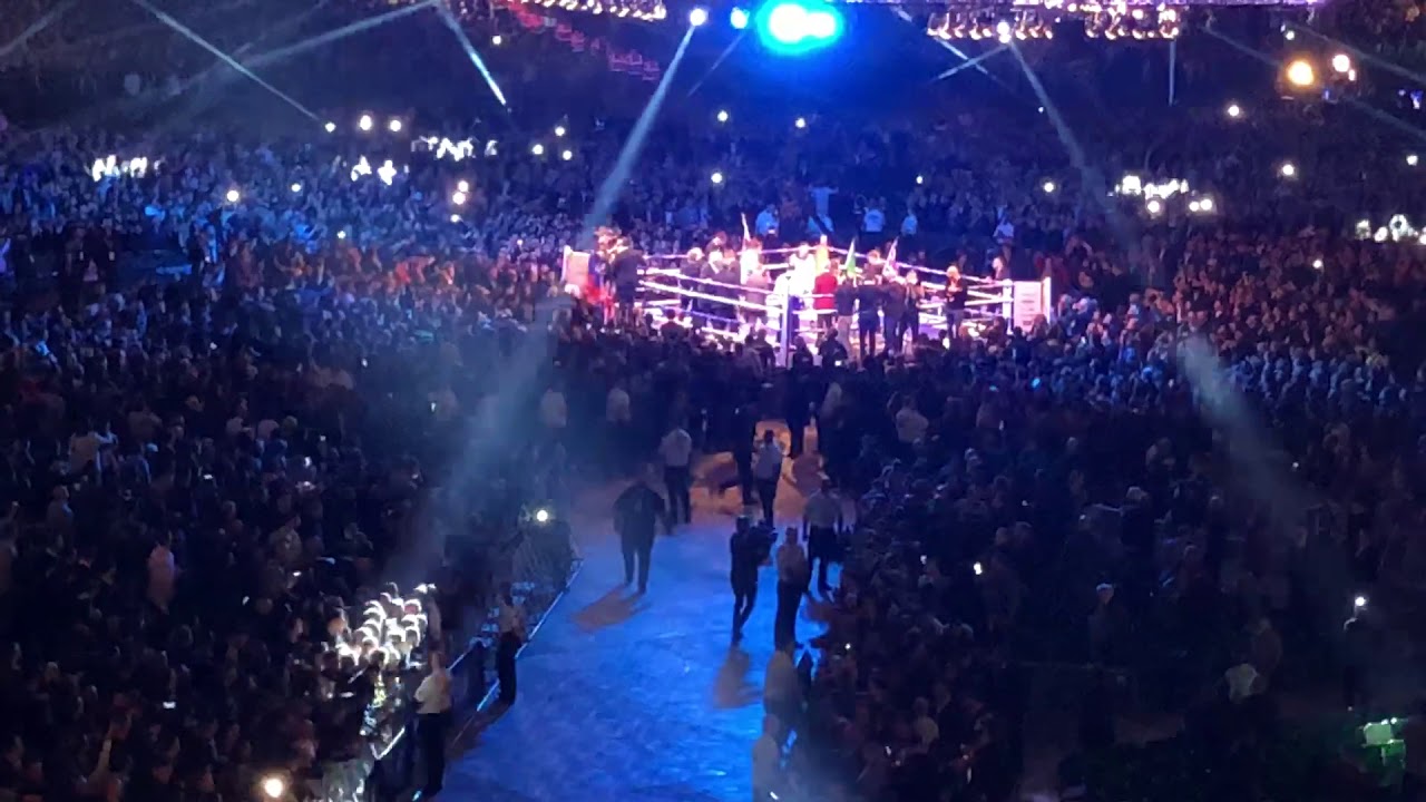 Anthony Joshua vs Joseph Parker RING WALKS