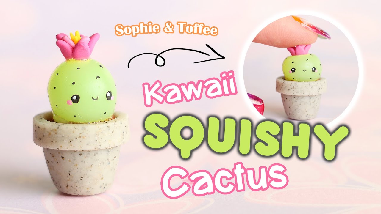 Kawaii Squishy Cactus│Sophie & Toffee Subscription Box June 2020